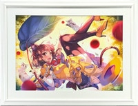 高橋ヒロシ 直筆サイン入り複製イラスト / クローズ（久能龍信）