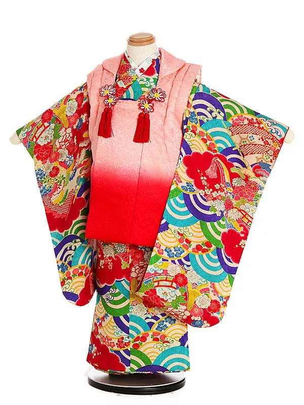 七五三にレトロなアンティーク着物がレンタルできます