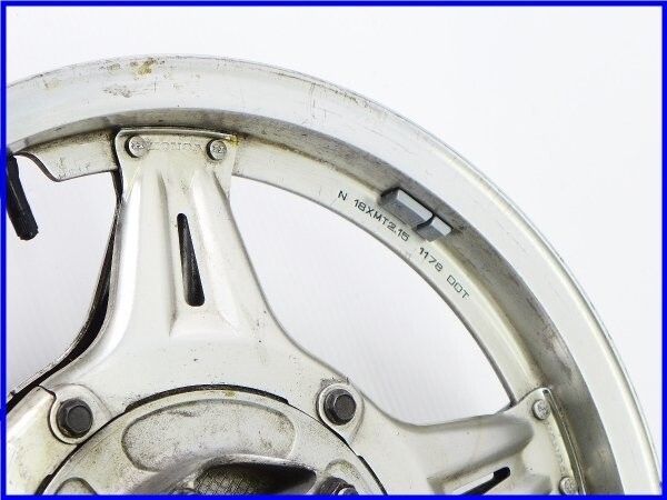 ウェビックガレージセール | 《W4》良品♪CB900F 純正ホイール 前後set