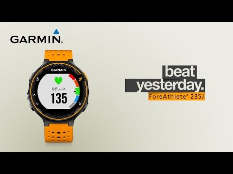 GPSマルチスポーツウォッチ 「ForeAthlete235J」 37176J （BlackOrange