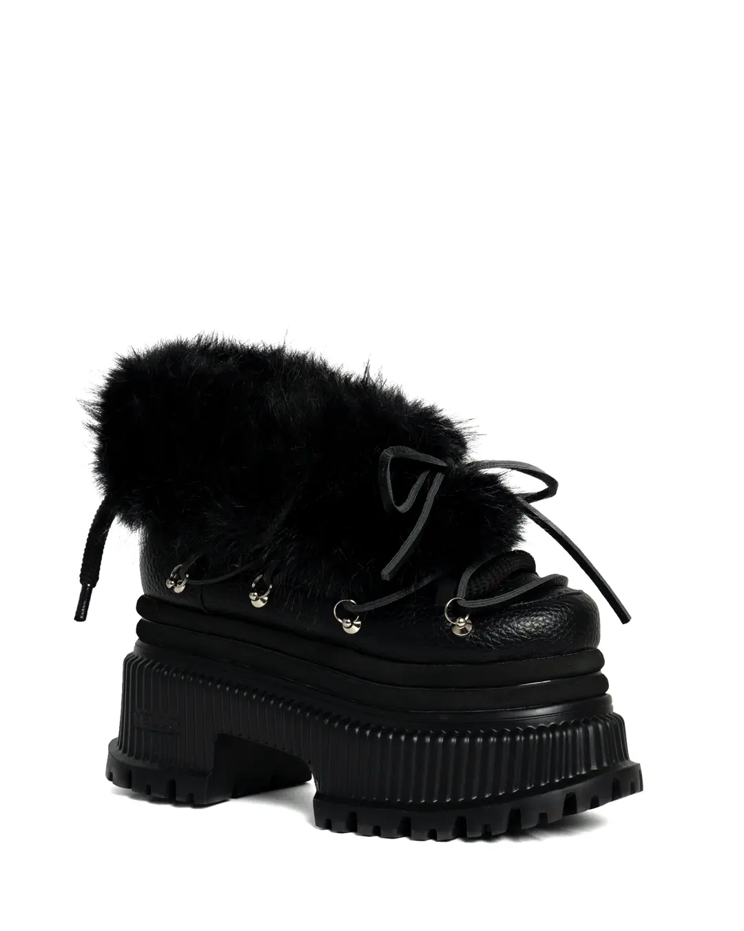 YELLO / SNUG PLATFORM SHORT BOOTS