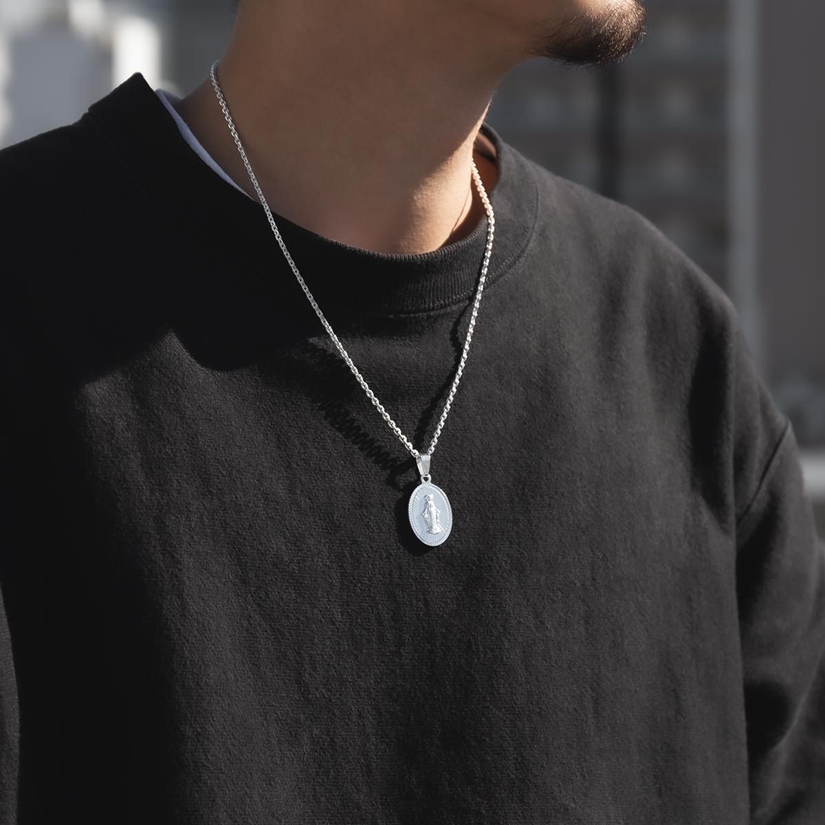 シルバー ネックレス&ペンダント 50cm SUMP-2306-12-CA7 - AVALANCHE