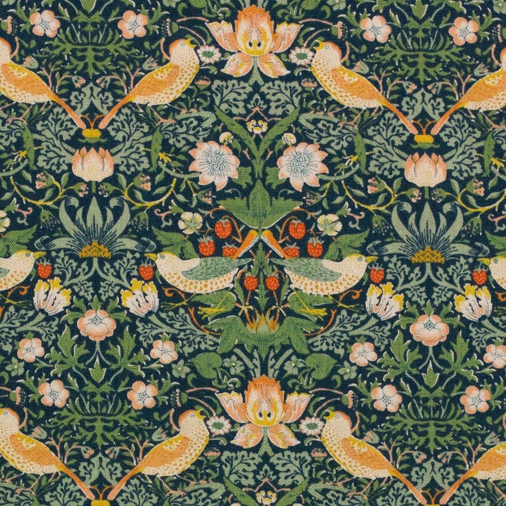 V&A William Morris | いちご泥棒 - 【キジキジ】布・生地の通販｜北欧