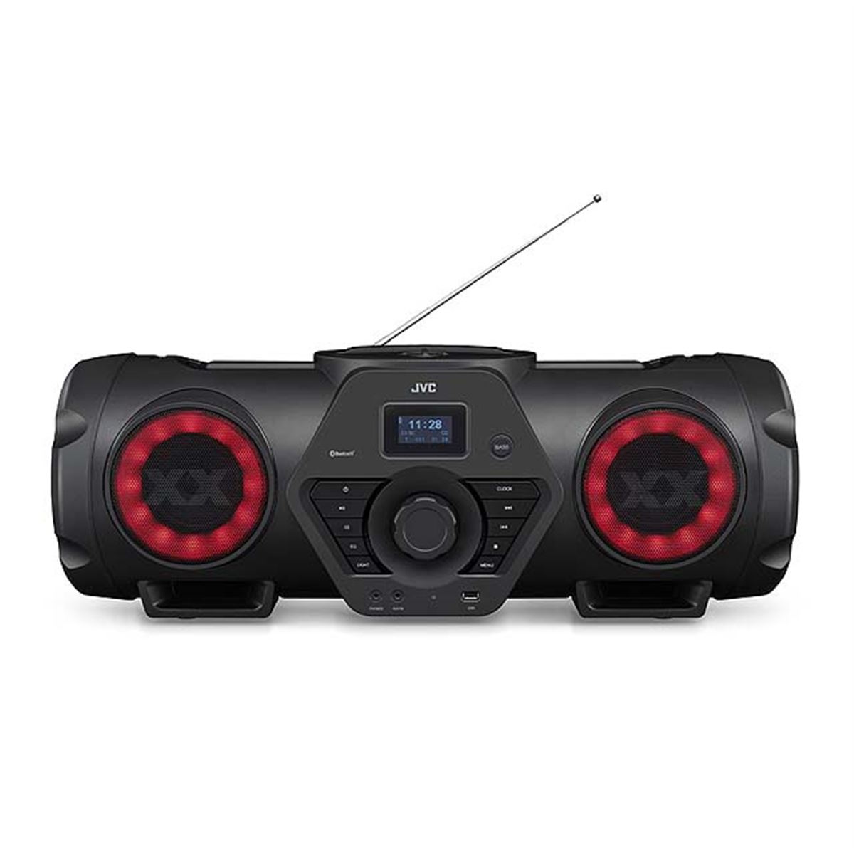 JVC、Bluetoothを搭載したパワードウーハーCDシステム「RV-NB250BT