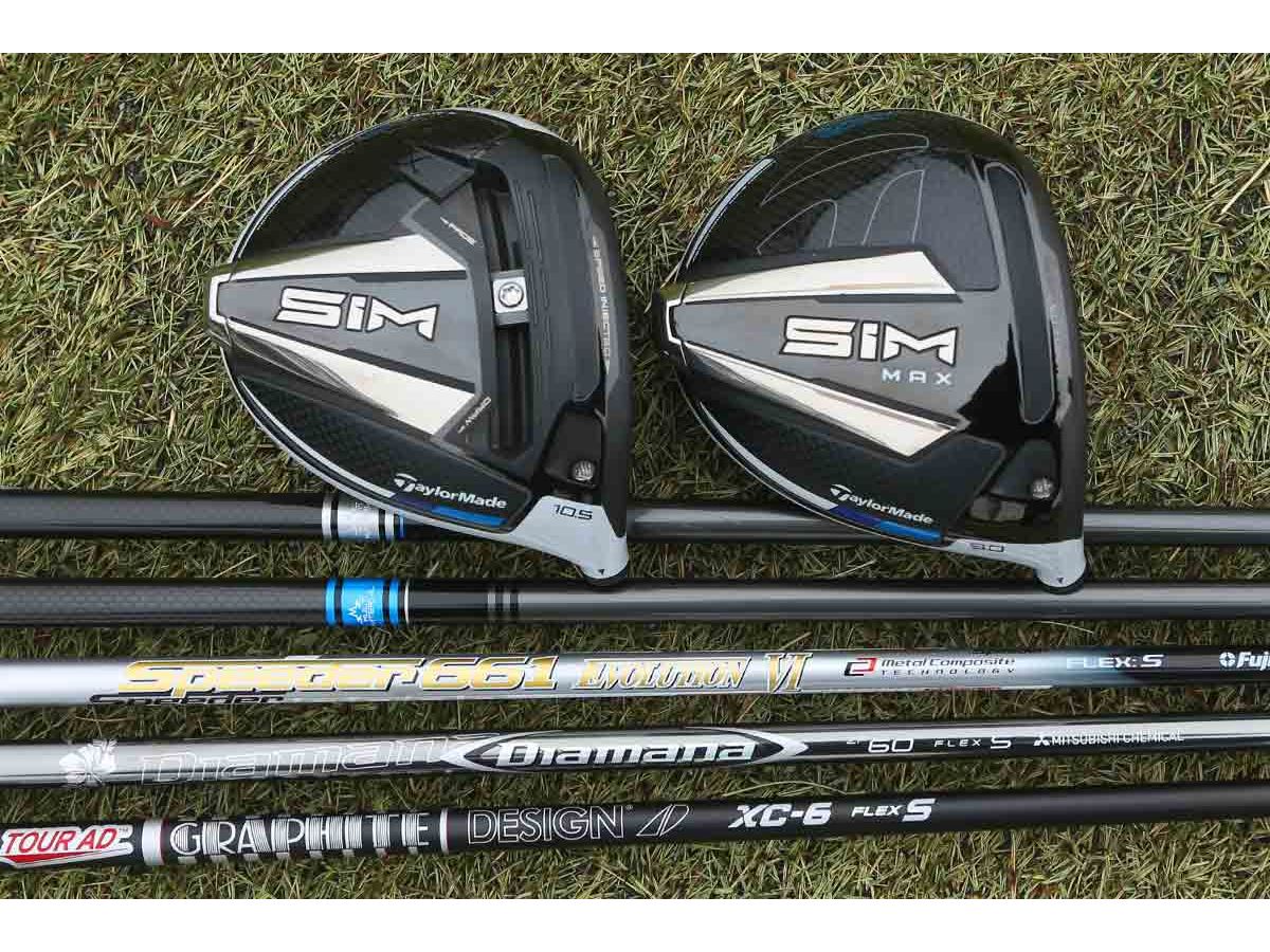シャフトの違いも詳しく解説！ テーラーメイド「SIM」「SIM MAX