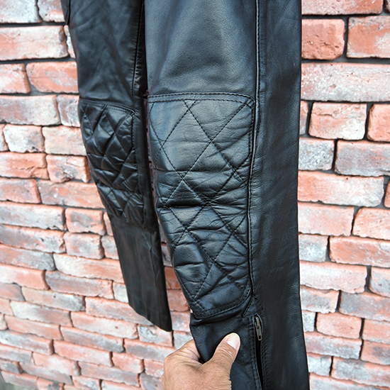 ルイスレザー パンツ 英国製 ヴィンテージ 革パン ロッカーズ カフェ