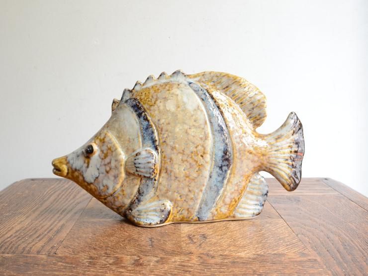 ヴィンテージ お魚モチーフ陶器オブジェ｜アンティーク雑貨｜CHELSEA