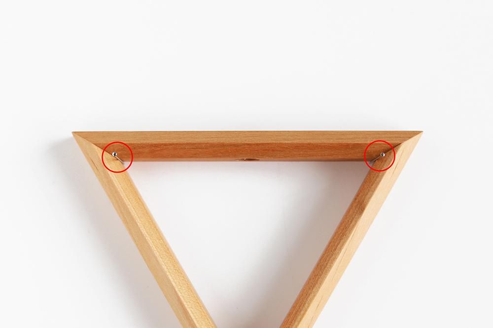 次回再入荷予定未定】うだまさし/サクラ/壁掛けサンカク（S） - BOWKNOT