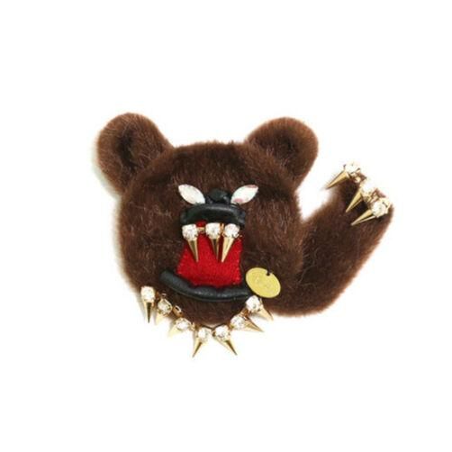 DEMODEE デモデ クマブローチ Bear brooch