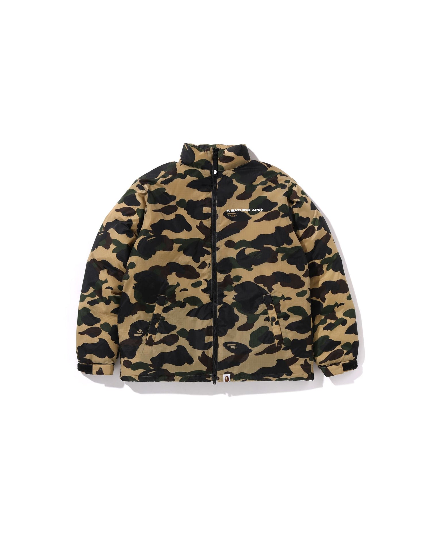 A BATHING APE® Kids 1st Camo Down Jacket Jr | Bape official