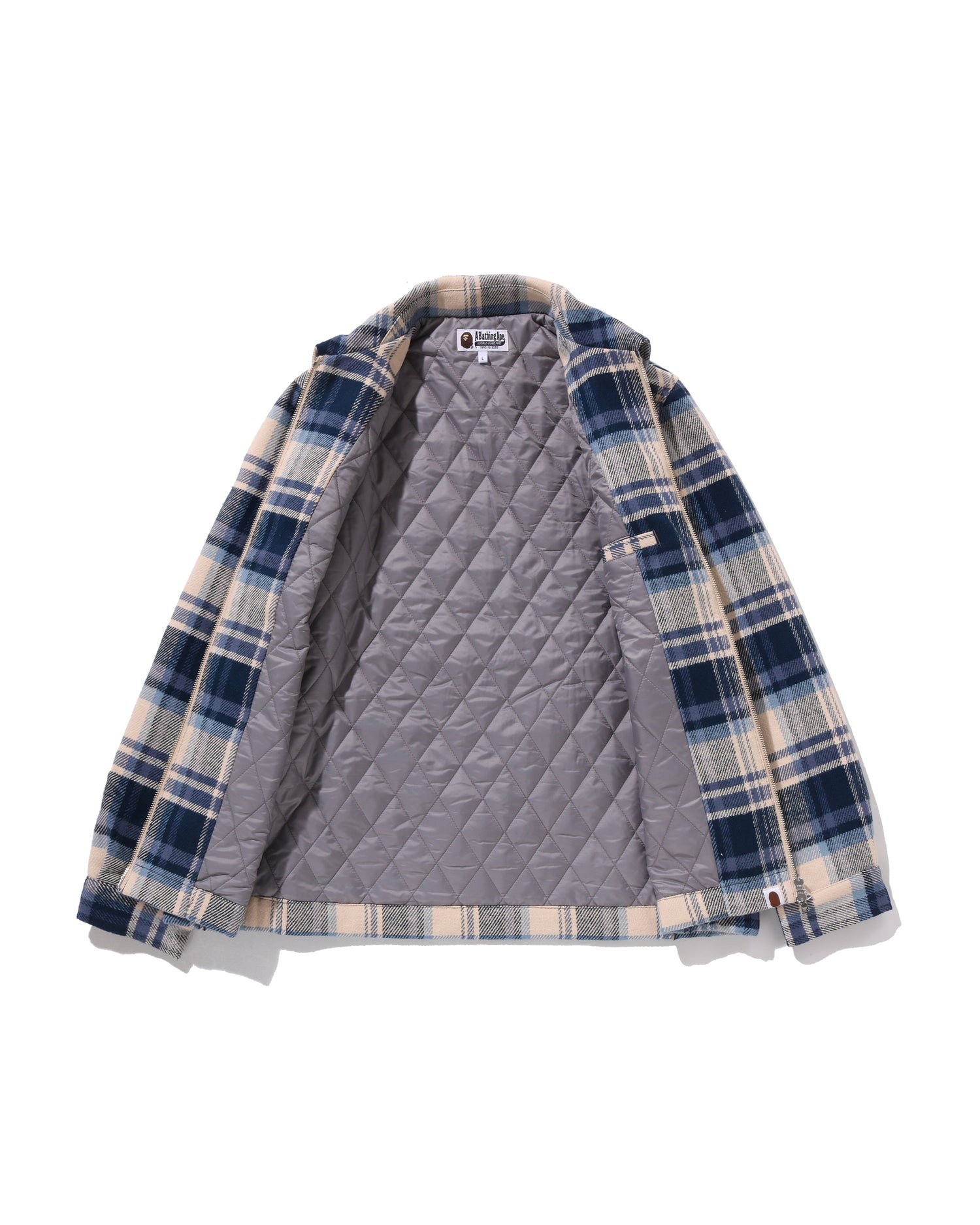 A BATHING APE® BAPE Check Cpo Zip Jacket | Bape official website