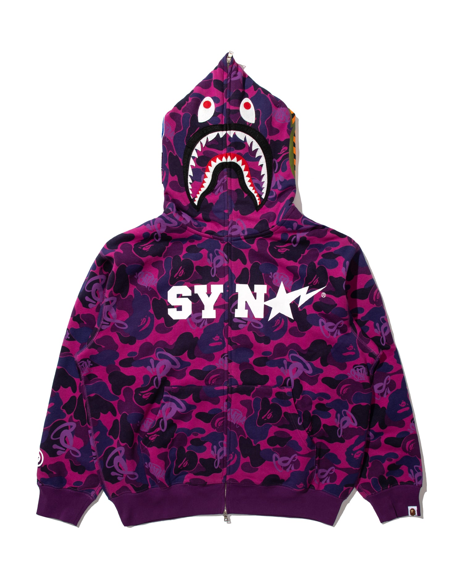 A BATHING APE® BAPE X Spotify X SYNA By Central Cee Shark Full Zip