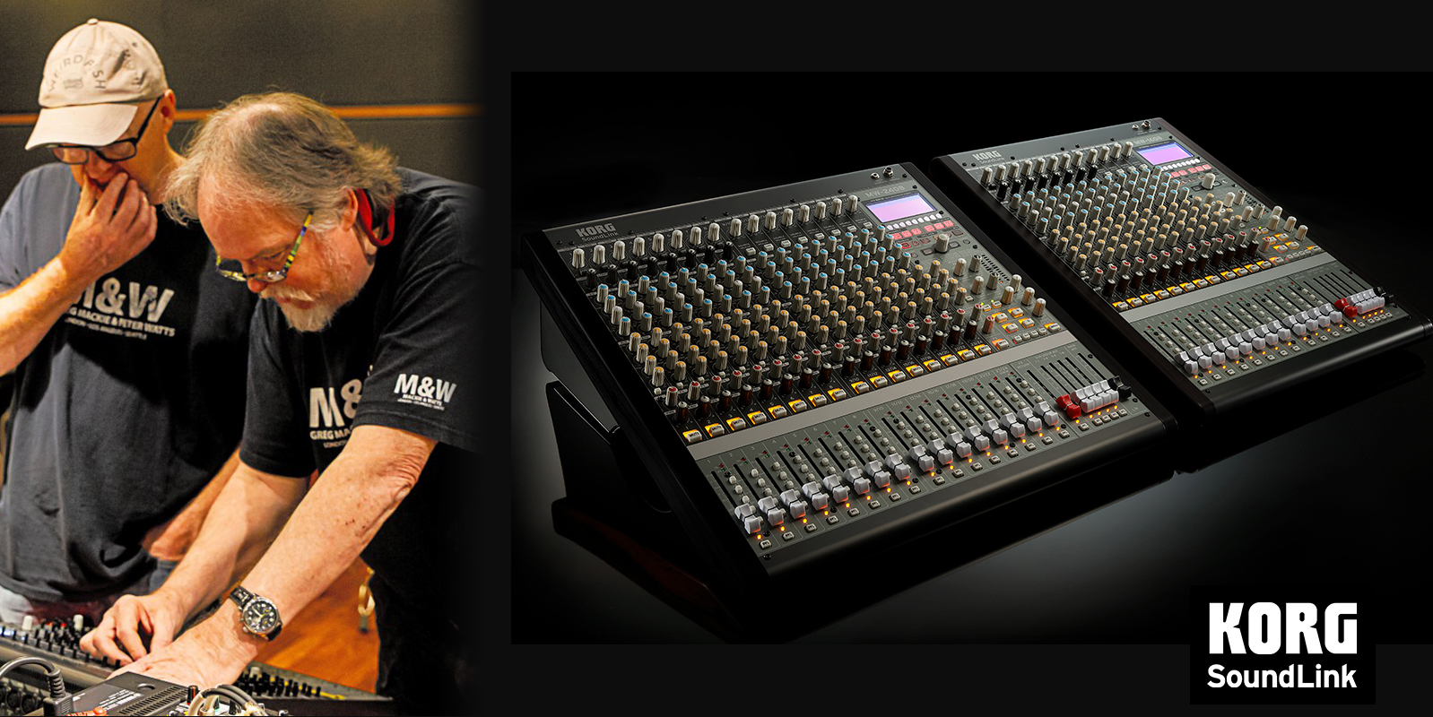 KORG MW-1608 / MW-2408 | Greg MackieとPeter Watts 設計ハイブリッド