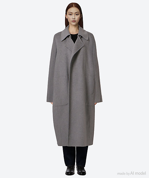 コート DOUBLE FACE MARCEL COAT