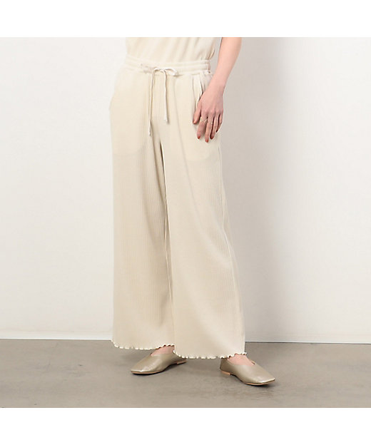 リブイージーパンツ（5252PG73） | COMME CA ISM (Women