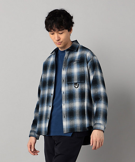 オンブレ―チェック柄 シ ャツ（2757IM05） | β MEN (Men