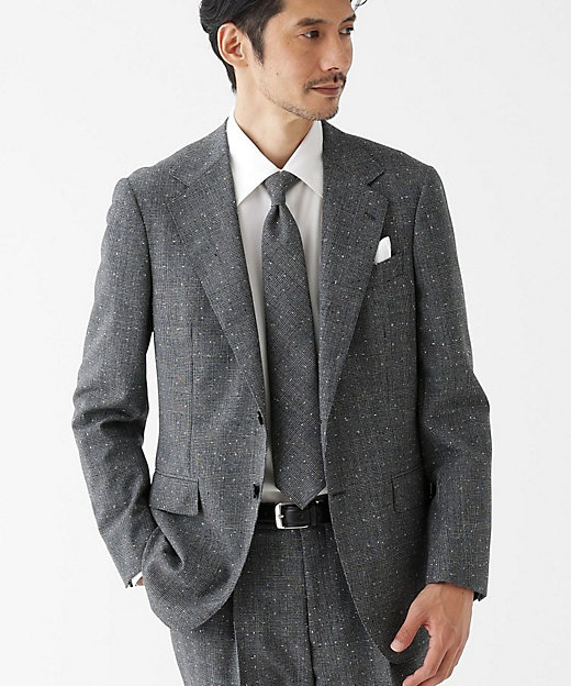 THE FLAGSHIP】ネップグレンチェック スーツ