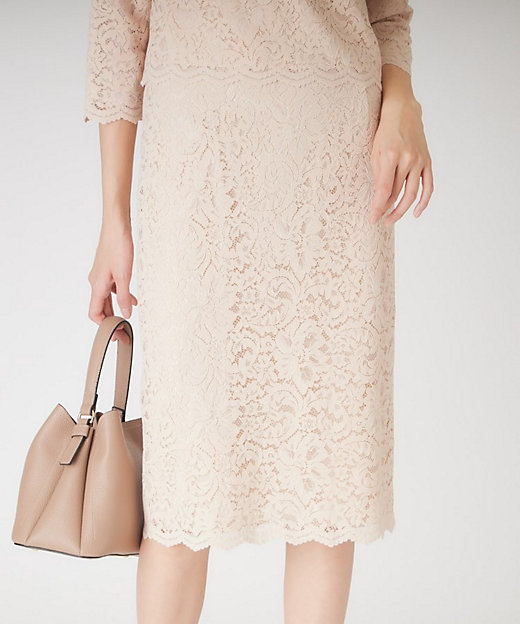 洗える】レースタイトスカート（2002404618） | COUP DE