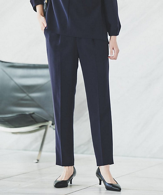 通勤スーツ】タックテーパードパンツ（2002404766