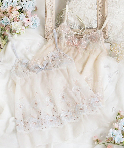 リカルダ キャミソール（2002584862） | Risa Magli (Women