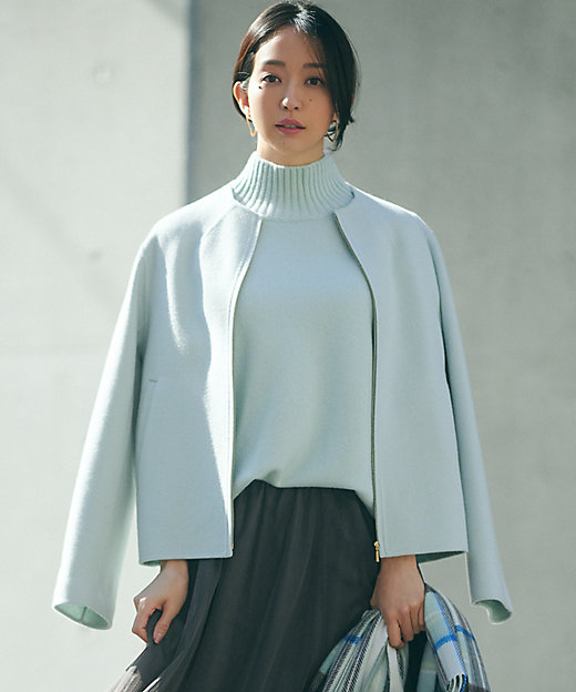 ウールリバー ショート ブルゾン（SCWWSW0406） | 23区 L