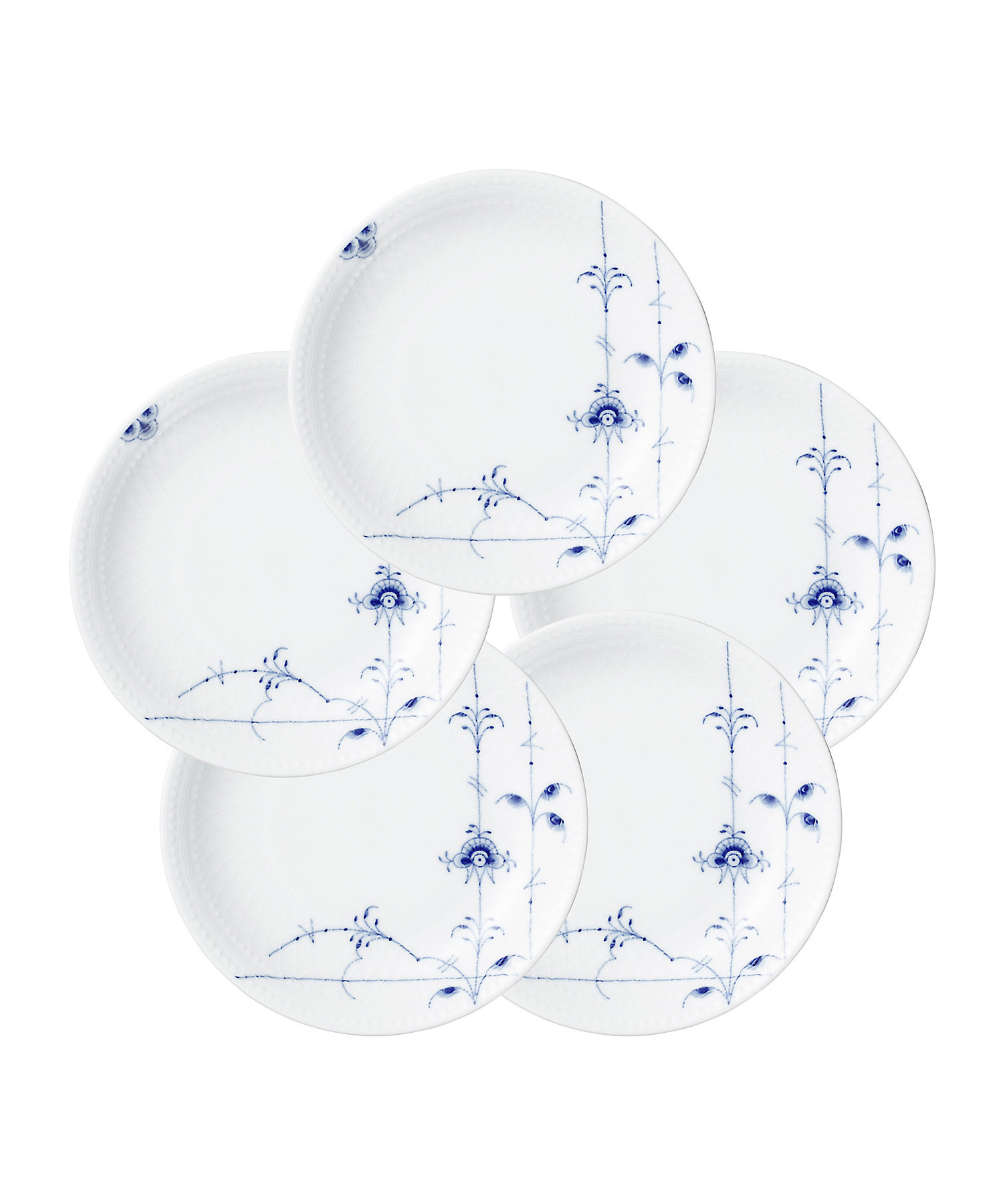 ブルーパルメッテ プレート5枚セット | ROYAL COPENHAGEN/ロイヤル