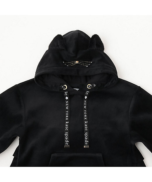 キャットフードベロアワンピース 8754334 | KATE SPADE NEW