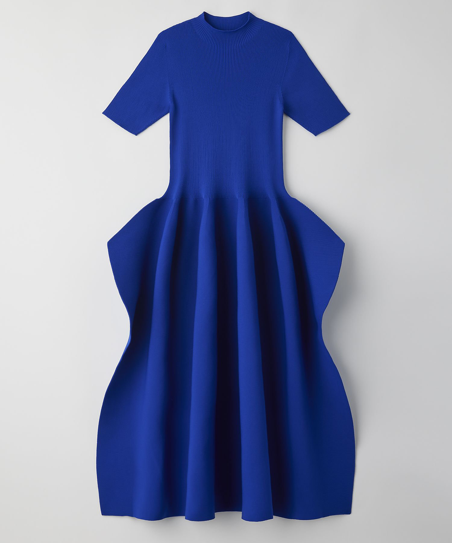 POTTERY CREASE SHORT SLEEVE DRESS