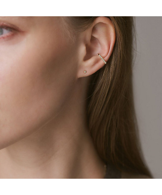 K10ダイヤモンドピアス（0．03ct） | agete/アガット | 三越