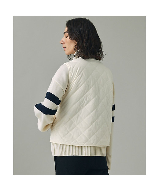 Repreve中綿インサレーション リバーシブルキルティング