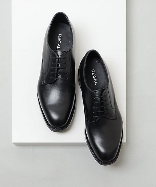 リーガル 04HL プレーントウ ブラック ビジネスシューズ | REGAL
