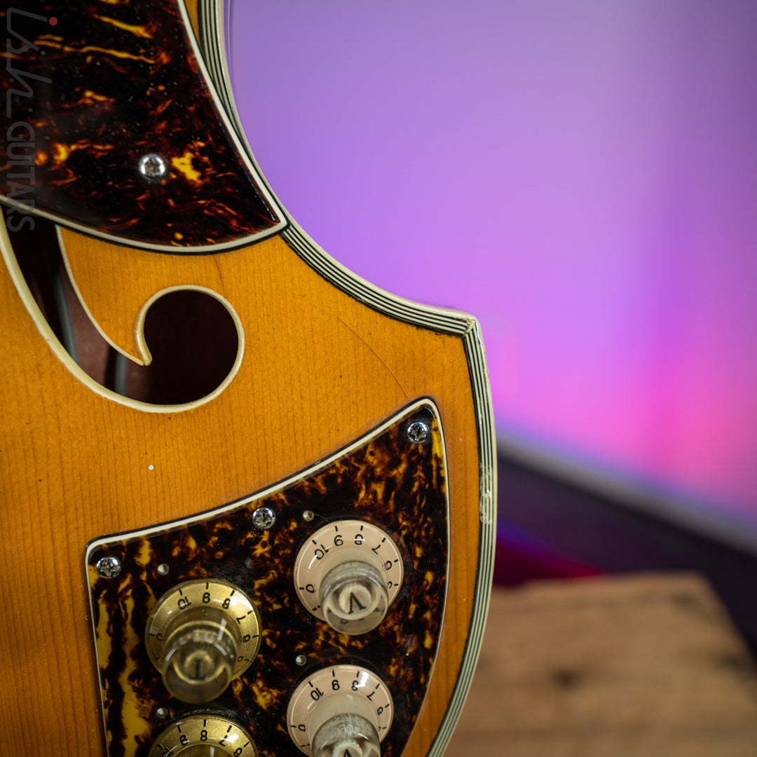 1966-1967 Kent 834 Violin Body Blonde – Ish Guitars