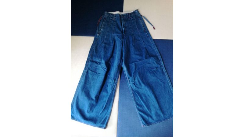 Kapital、新たなワイドデニムの定番モデル「ポートバギーパンツ