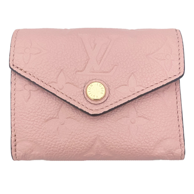 ルイヴィトン コンパクト折り財布 ポルトフォイユ・ゾエ M62936 ピンク
