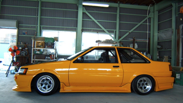 スペックーR AE86 サイドステップ ソフトFRP（前/後期） [j.blood]