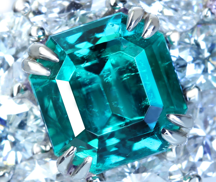 jewel planet 公式サイト / 【HAMDMADE】PT950 コロンビア産エメラルド