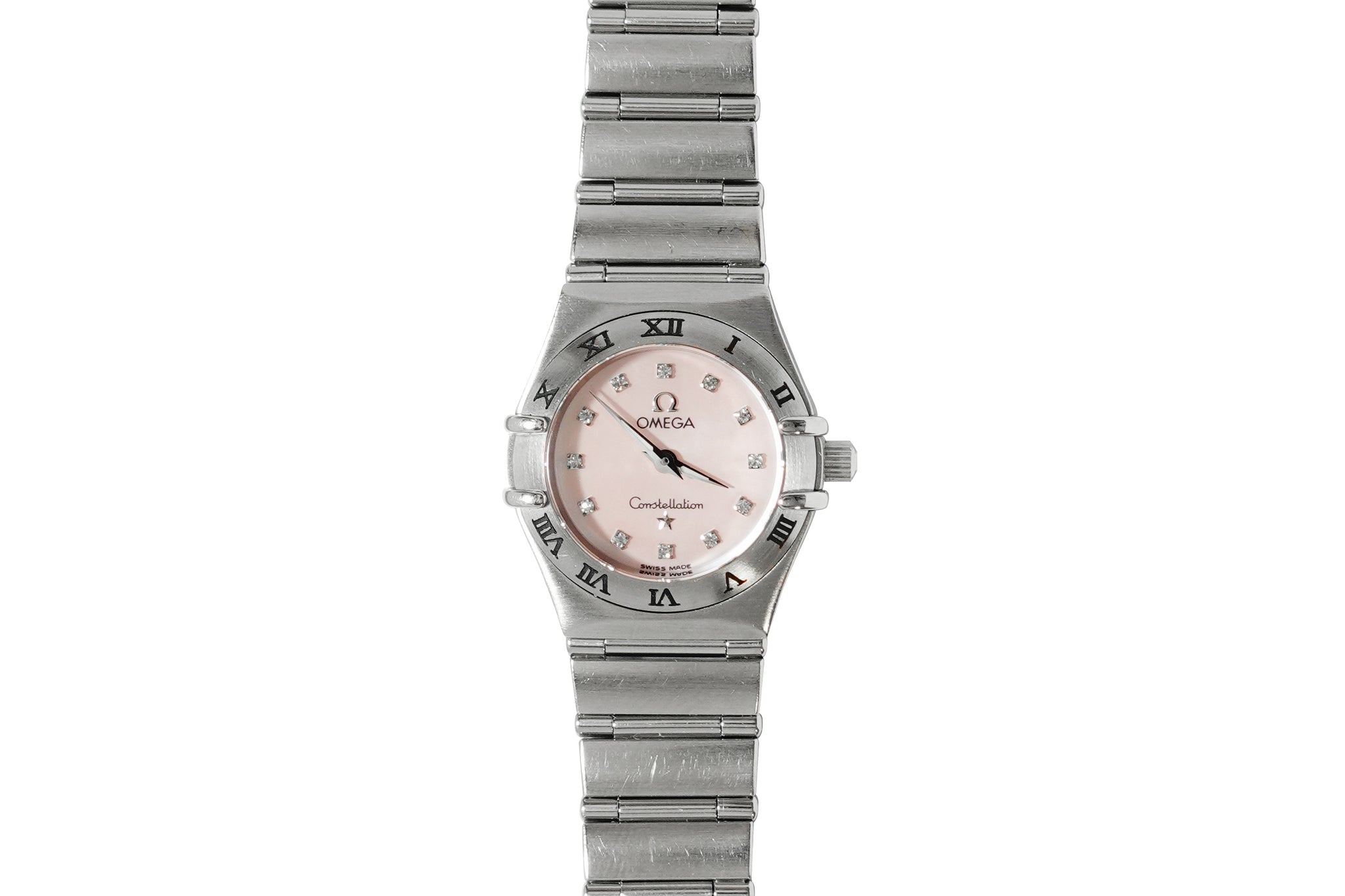 OMEGA【オメガ】 SS/K18ダイヤモンド腕時計(クオーツ) (NO.48264