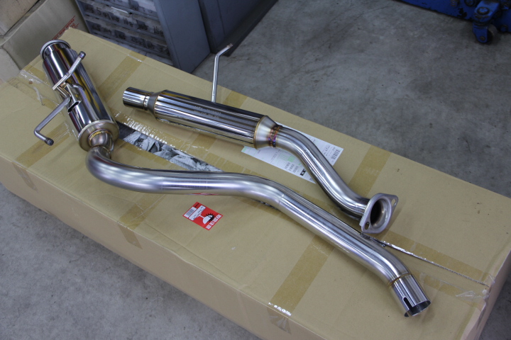 新型ジムニー用ハイブリッジファースト ジェントルマフラーsmart