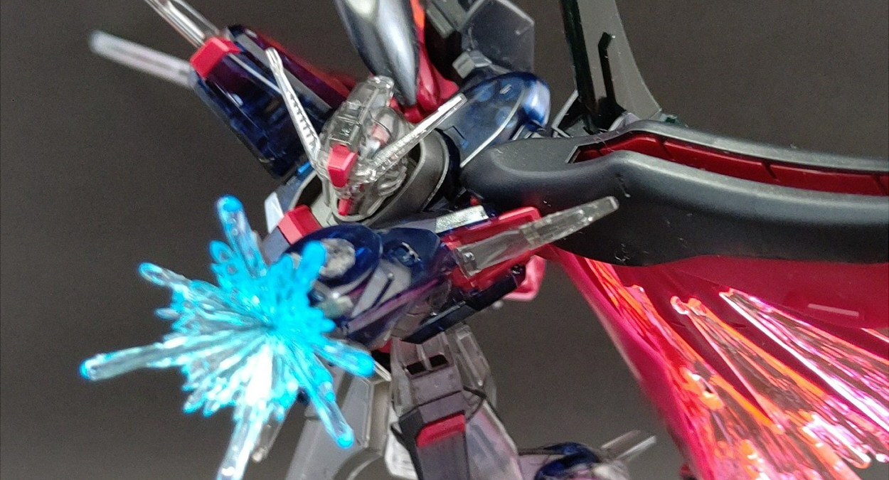 ガンプラ製作記]HGデスティニーガンダムSpecⅡクリアカラー