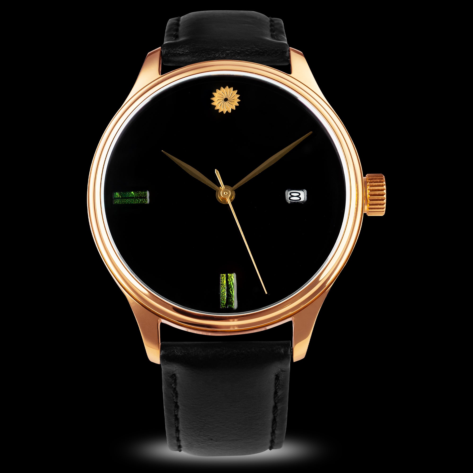 ドリームウォッチ・漆・玉虫羽根蒔絵 日本製 伝統工芸品 自動巻き