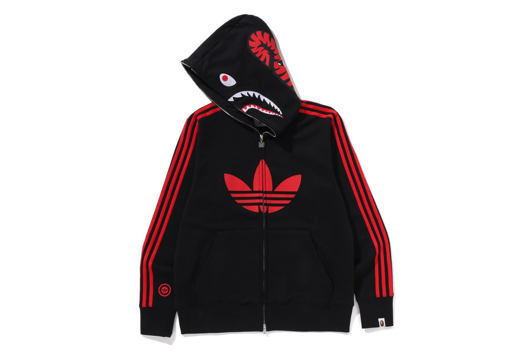 BAPE X ADIDAS 】SHARK FULL ZIP HOODIE | bape.com