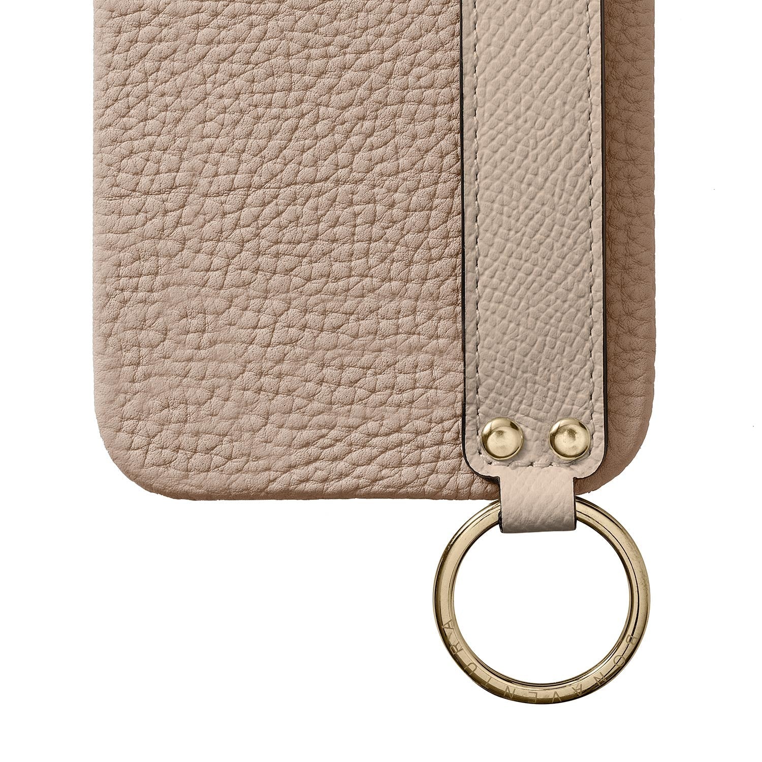 iPhone 15) ハンドル付き バックカバーケース シュリンクレザー