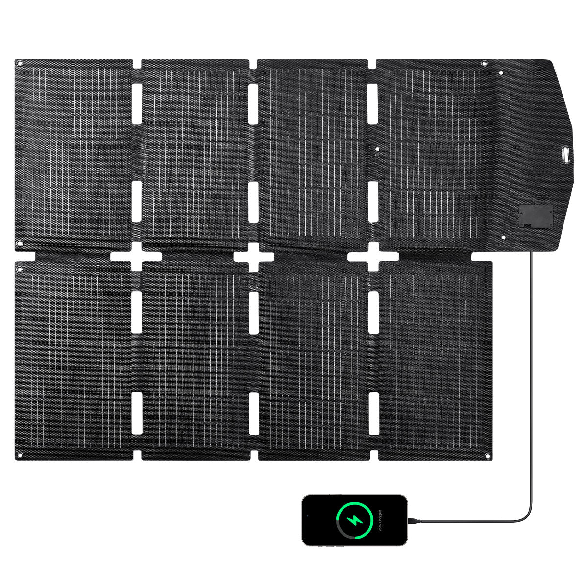 BougeRV 100W折りたたみ式のポータブルソーラーパネル – BougeRV JP