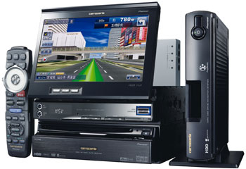 Pioneer Introduces Five New HDD-based CYBER NAVI Car Navigation