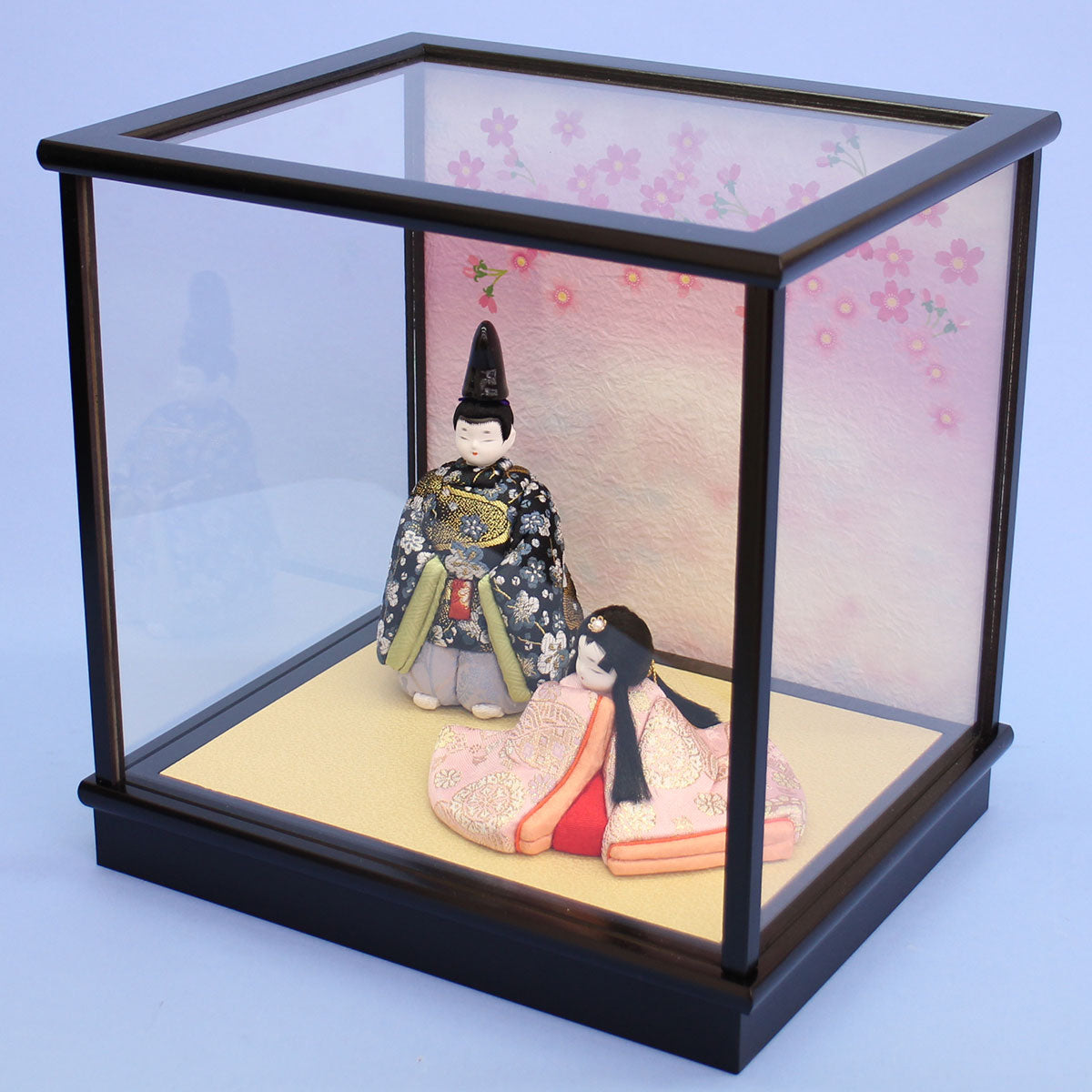 雛人形ケース飾り木目込み 寿鳳作源氏 – 寿鳳人形の東芸