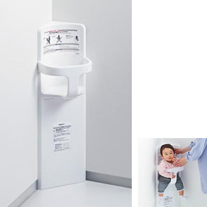 YKA16｜TOTOベビーチェア[コーナー設置タイプ][ホワイト]