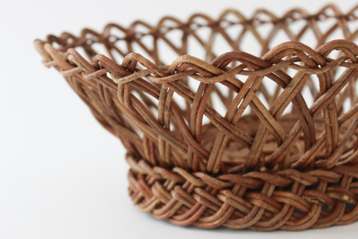 青森 あけび 菊皿（小）