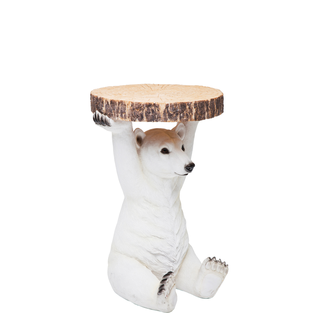 アニマルサイドテーブル ポーラーベア - サイドテーブルの通販