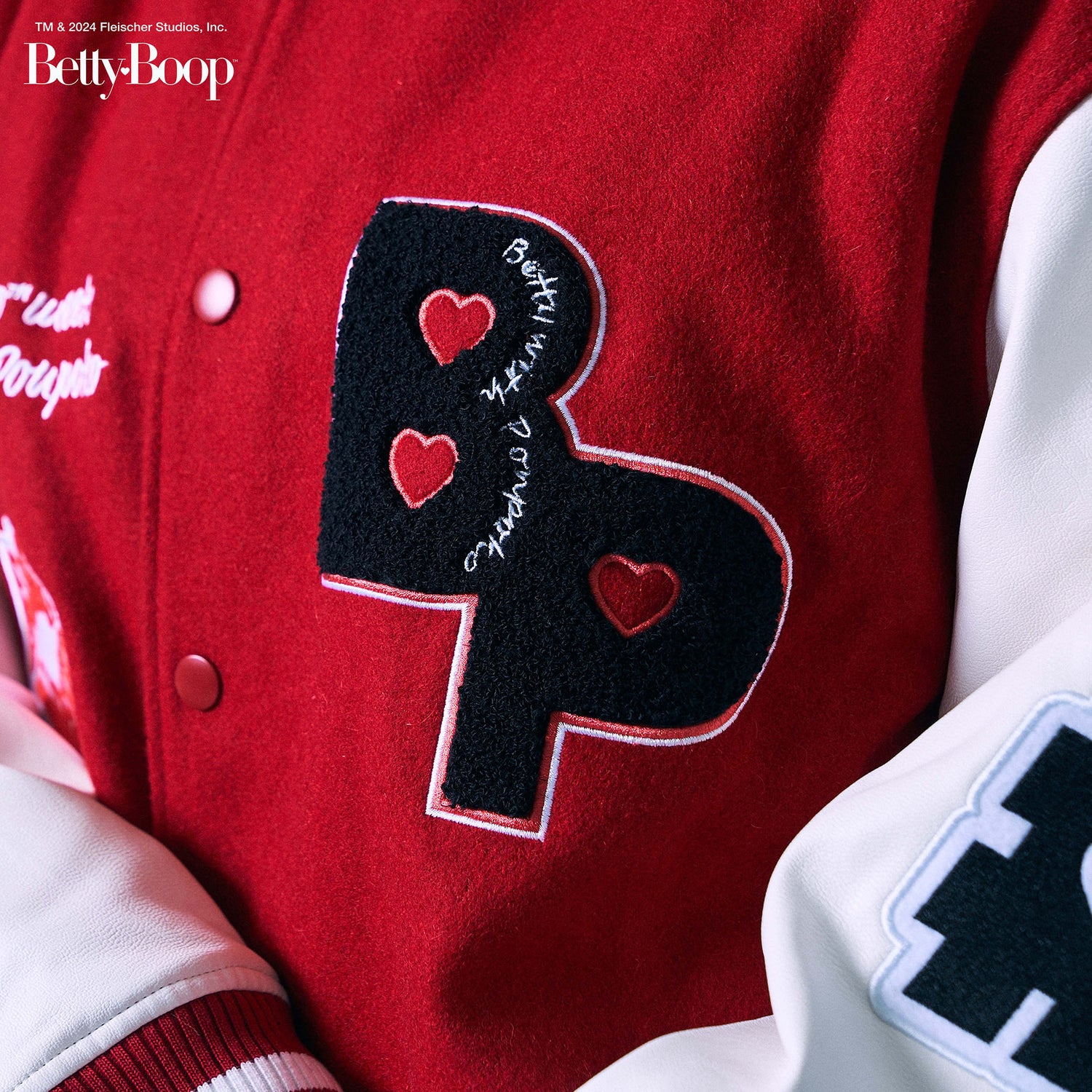 POKOPEA Collaboration】BETTY BOOP™ x ガチ恋ぽんぽこ Wool Melton