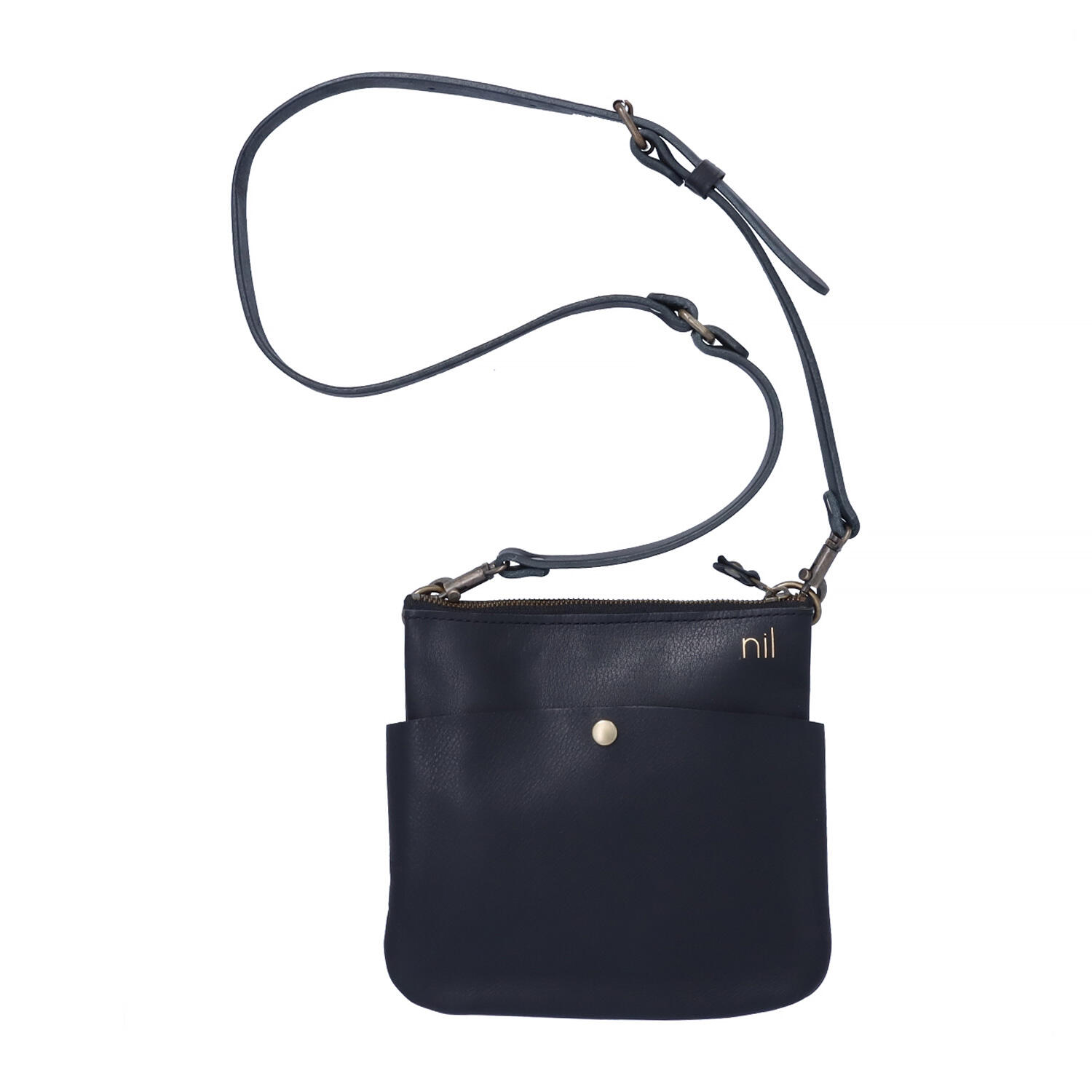 縦型 牛革 ショルダーバッグ サコッシュ マルチポーチ | 合同会社